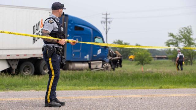 Canada has been struck by one of the most devastating road accidents in recent memory, resulting in the loss of at least 15 lives and leaving 10 others injured in the province of Manitoba. The incident occurred when a bus collided with a trailer truck, leaving a trail of devastation in its wake. The bus, carrying approximately 25 passengers, primarily elderly individuals, was en route to a casino in Carberry. Authorities have reported that both drivers involved in the collision survived the incident. However, the question of responsibility remains unanswered at this time, as investigations into the cause of the accident are underway. Prime Minister Justin Trudeau has expressed profound sorrow and grief over this heart-wrenching incident that has shaken the nation. The tragic event has left a deep impact on the local community and the country as a whole, as the loss of innocent lives is mourned and the injured receive medical care. The focus now lies on supporting the affected families and providing assistance to those recovering from their injuries. As the investigation unfolds, Canadians come together to offer their condolences and support during this difficult time.